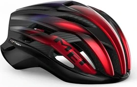 MET Trenta 3K Carbon MIPS Helm red iridescent/glossy