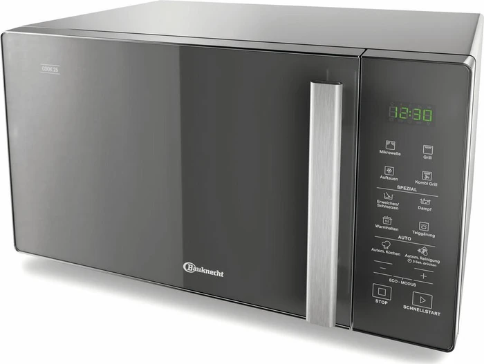 Bauknecht MW 254 SM Mikrowelle mit Grill/Dampfgarer