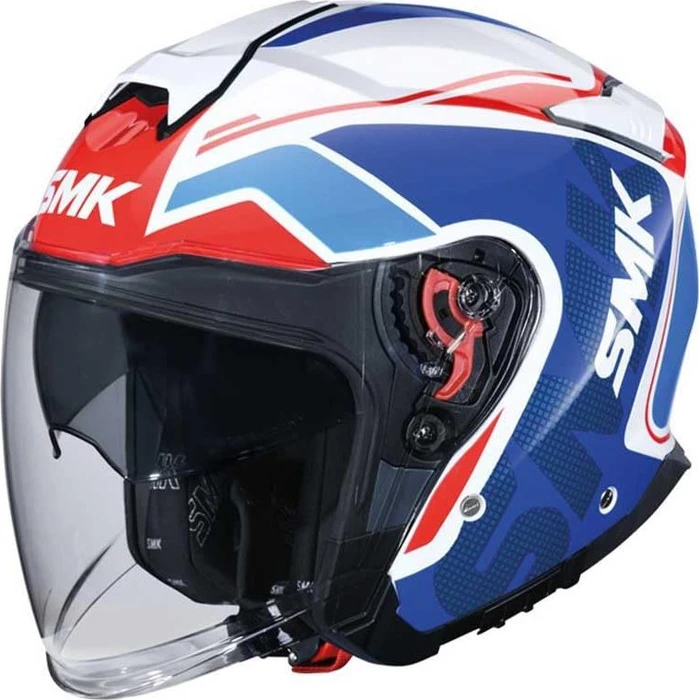 SMK Helmets GTJ Tourer blau/weiß/rot
