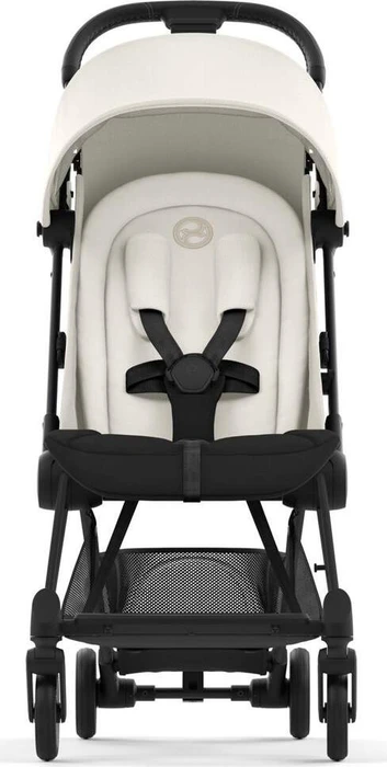 Cybex Coya Matte Black Frame off white