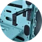 Thermaltake Core P6 TG Turquoise, Glasfenster Vorschaubild