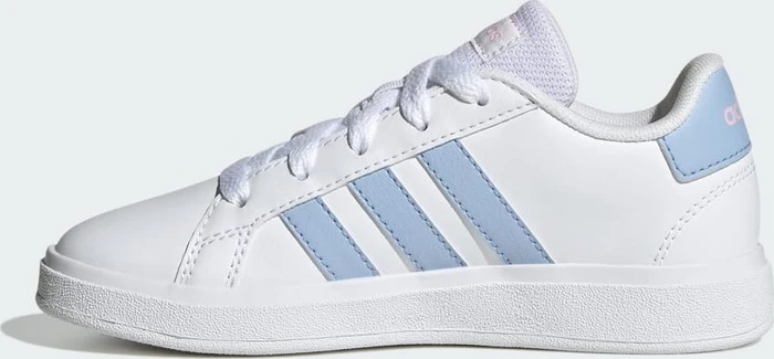 adidas Grand Court Lifestyle Tennis Lace-Up cloud white/blue dawn/clear pink (Junior)