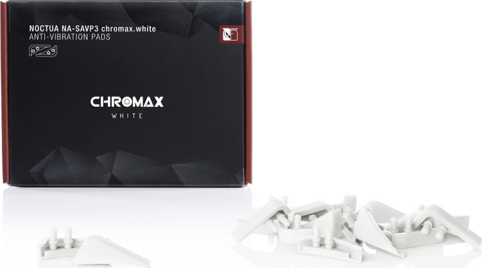 Noctua NA-SAVP3 chromax.white Anti-Vibrations-Pads für NF-A15, weiß, 16er-Pack