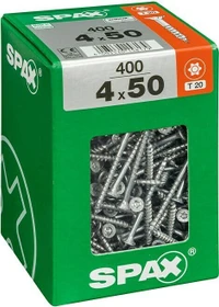 Spax WIROX A9J 4CUT T-STAR plus T20 Universalschraube, 4x50mm, 400 Stück