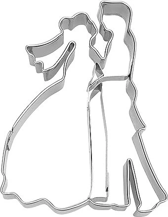 Städter Präge-Ausstecher Brautpaar 8cm