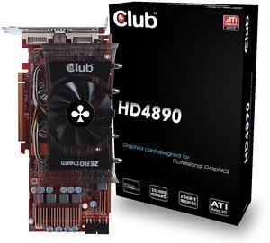 Club 3D Radeon HD 4890 ZEROtherm, 1GB GDDR5, 2x DVI, S-Video