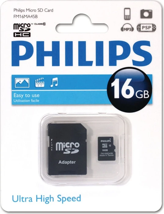 Philips 16GB Kit, Class 10