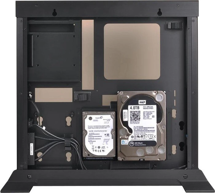 Lian Li PC-O5 schwarz, Glasfenster, Mini-ITX