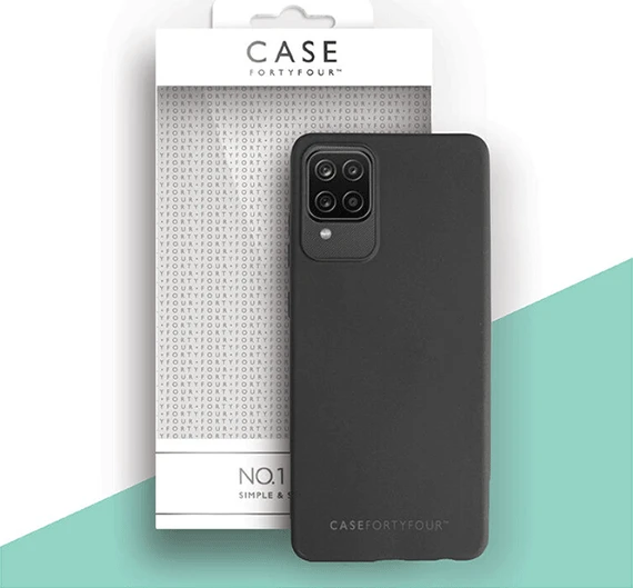 Case FortyFour No. 1 für Samsung Galaxy A02s schwarz