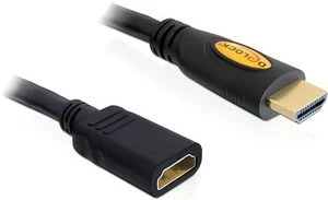 DeLOCK High Speed mit Ethernet HDMI 1.4 Verlängerungskabel, 5m