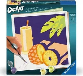 Ravensburger Malen nach Zahlen CreArt Mocktail Ananas