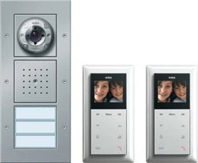 Gira Zweifamilienhaus-Paket Video, Set