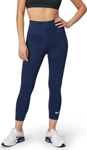 Nike 7/8 Hose lang midnight navy/sail (Damen)