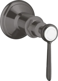 Hansgrohe Axor Montreux Absperrventil Unterputz mit Hebelgriff brushed black chrome