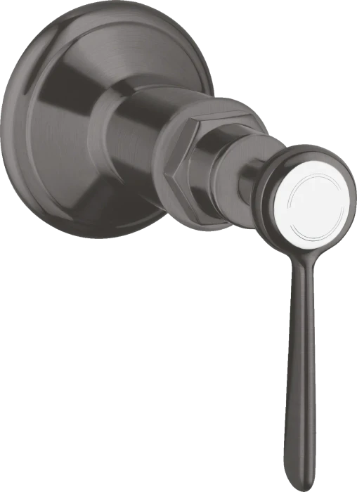 Hansgrohe Axor Montreux Absperrventil Unterputz mit Hebelgriff brushed black chrome