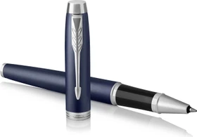 Parker IM Tintenroller (Mine) matte blue/chrome trim, Geschenkbox