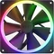 NZXT F Series F140 RGB DUO Twin Pack, Matte Black, schwarz, LED-Steuerung, 140mm, 2er-Pack Vorschaubild