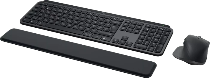 Logitech MX Keys S Combo Graphite, schwarz, Logi Bolt, USB/Bluetooth, ND
