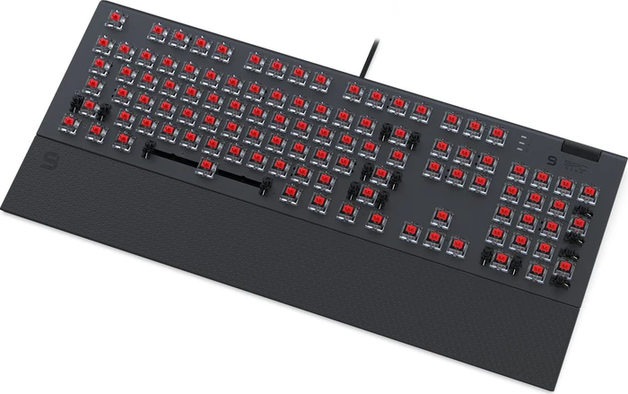 Endorfy SilentiumPC SPC Gear GK650K Omnis Pudding Edition, LEDs RGB, Kailh RED, USB, DE