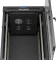 Lanberg 19" Rackschrank 22HE, LCD, freistehend, Flat Pack, V2, Glastür, IP20, RAL 9004, 800mm tief Vorschaubild