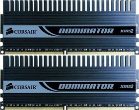 Corsair XMS2 Dominator UDIMM 4GB Kit, DDR2-1066, CL5-5-5-15
