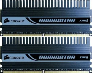 Corsair XMS2 Dominator UDIMM 4GB Kit, DDR2-1066, CL5-5-5-15