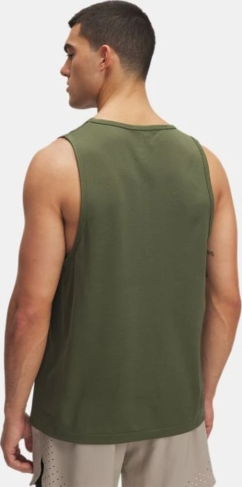 Under Armour Vanish Elite Seamless Funktionsshirt ärmellos marine od green/iridescent (Herren)