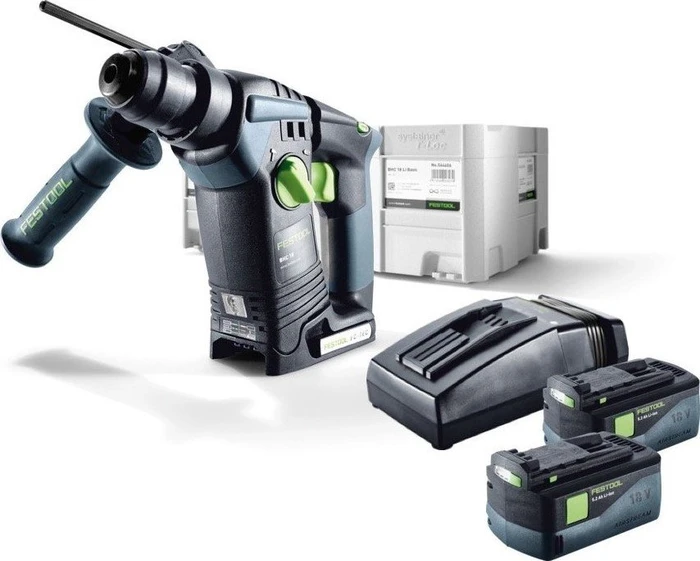 Festool BHC 18 Li 5.2-Plus Akku-Bohrhammer inkl. Systainer + 2 Akkus 5.2Ah
