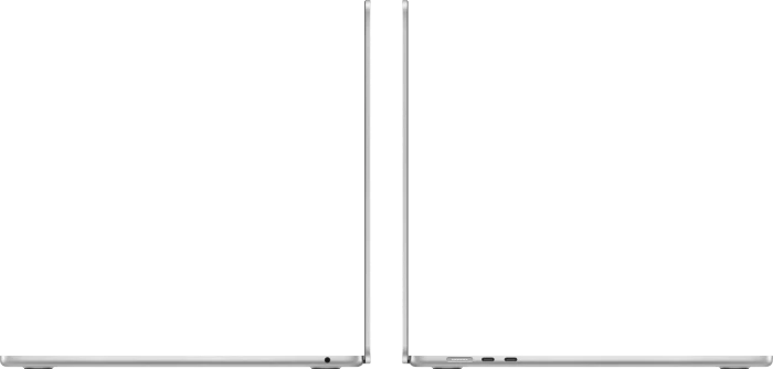 Apple MacBook Air 15", silber, M2 - 8 Core CPU / 10 Core GPU, 16GB RAM, 256GB SSD, DE [2023]