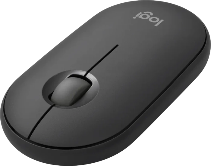 Logitech M350s Pebble Mouse 2 Grafit, Logi Bolt, USB/Bluetooth
