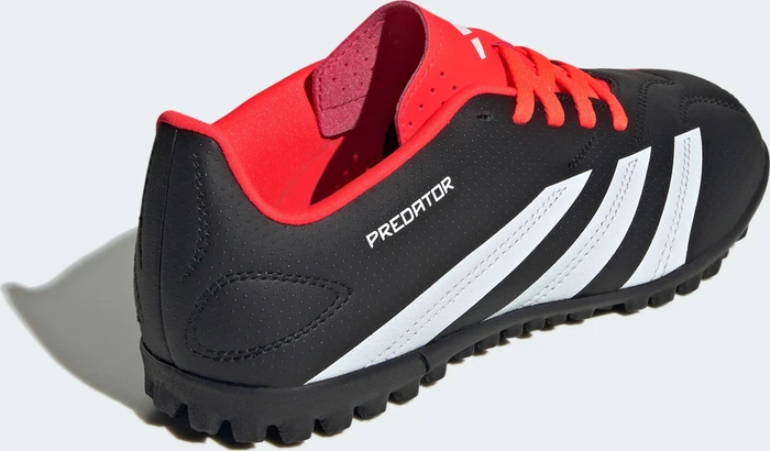 adidas Predator Club TF core black/cloud white/solar red (Junior)