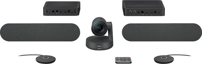 Logitech Rally Plus, Konferenzkamera-Set, EU