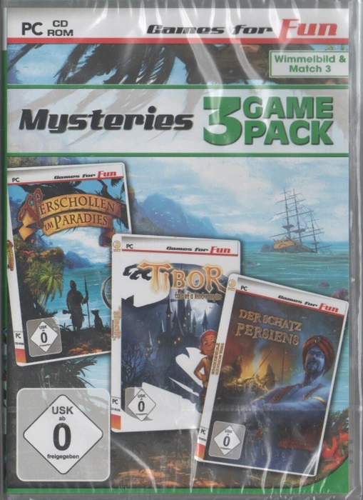 Mysteries Game Pack 4 - Verschollen im Paradies & Tibor & Der Schatz Persiens (PC)