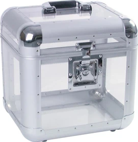 Roadinger Record Case Pro ALU 75/25, abgerundet, acryl
