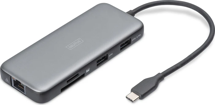 Digitus USB-C Travel Docking Station 7-Port , USB-C 3.1 [Stecker]