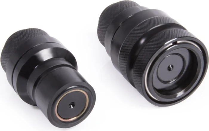 Alphacool Eiszapfen G1/4" AG Schnellverschluss Kupplung Set, deep black