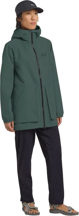 Jack Wolfskin Terraview 2L Funktionsmantel sago palm (Damen)