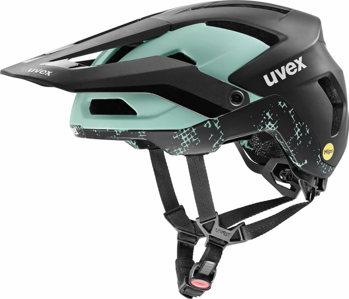 UVEX Renegade MIPS Helm black/jade matt