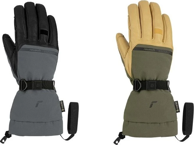 Reusch Discovery Gore-Tex Touch-Tec Skihandschuhe asphalt/black