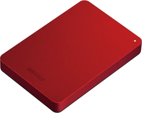 Buffalo MiniStation Safe, rot, 2.5", 1TB, USB 3.0 Micro-B