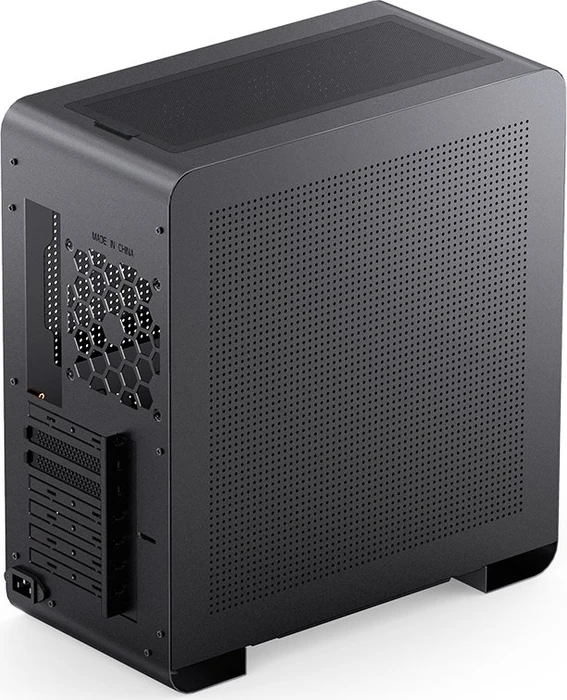 Jonsbo U4 Pro Mesh, schwarz, Glasfenster