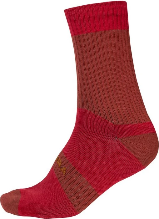 Endura Hummvee Waterproof II Fahrradsocken rust red