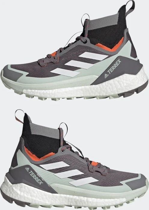 adidas Terrex Free Hiker 2 trace grey/crystal white/impact orange (Damen)