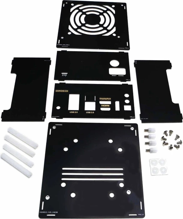 Hardkernel Odroid-H4 Case für ODROID H4, Type 1, schwarz