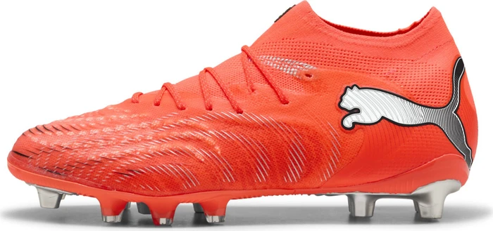 Puma Future 9 Ultimate AG glowing red/puma white/puma black/puma silver (Damen)