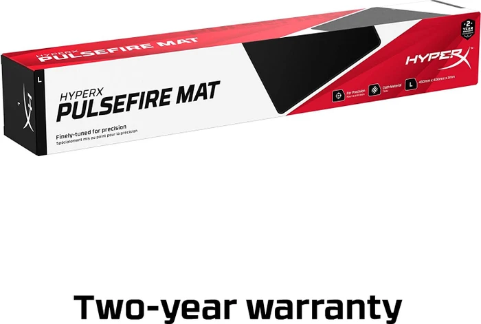 HP HyperX Pulsefire Mat Gaming Mousepad, L 450x400mm, schwarz