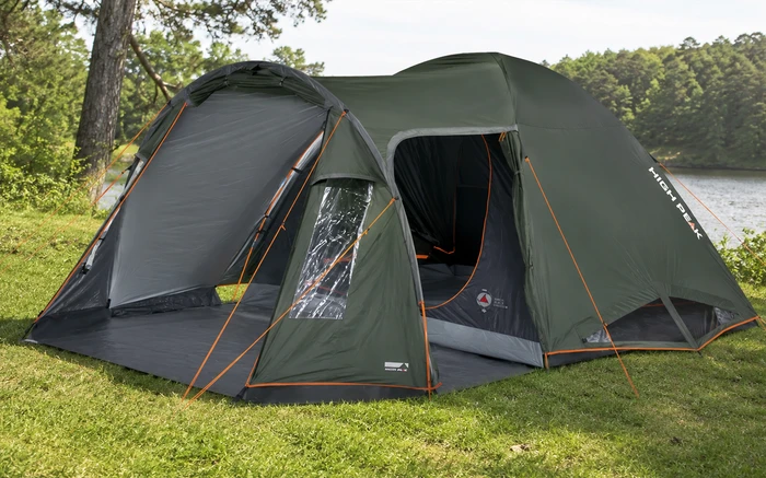 High Peak Tessin 5.1 Kuppelzelt deep forest (10381)