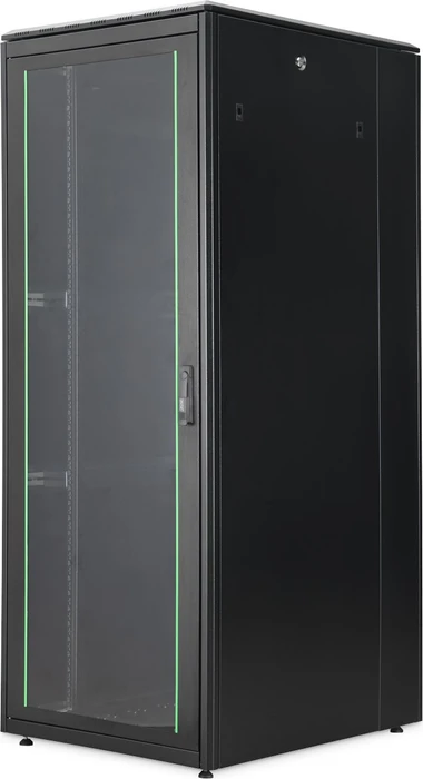 Digitus Professional Unique Light Serie 19" Netzwerkschrank 42HE, Glastür, IP20, RAL 9005, 1000mm tief