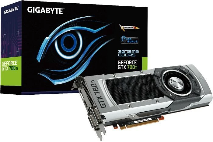 GIGABYTE GeForce GTX 780 Ti, 3GB GDDR5, 2x DVI, HDMI, DP