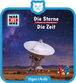 Tiger Media Tigercard WAS IST WAS Die Sterne/Die Zeit